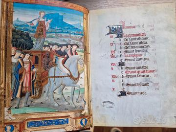 Libri antichi J.Colombe Offiziolo facsimile