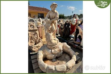 Cascata con Statua Giano cm. 105x100x135 h.