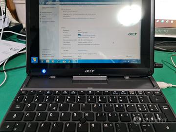 Tablet notebook acer Iconia w501