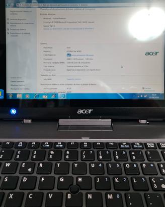 Tablet notebook acer Iconia w501