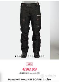 Pantaloni moto