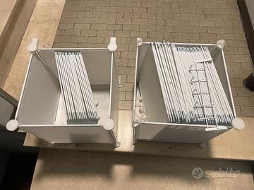 Scaffali cubi per cameretta – 15 cubi 30X30X30 cm