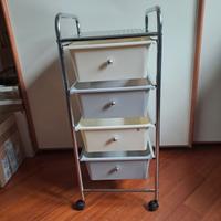 Cassettiera con

4 cassetti
