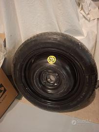Ruota di scorta Michelin Tecs T125/80 R15 95M.