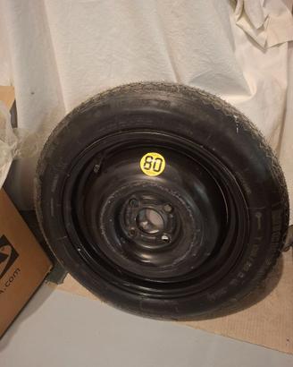 Ruota di scorta Michelin Tecs T125/80 R15 95M.