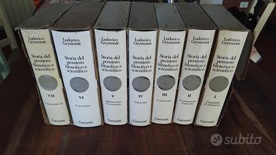 GEYMONAT STORIA DEL PENSIERO FILOSOFICO E SCIENTIF