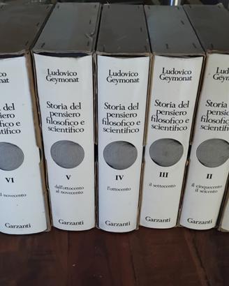 GEYMONAT STORIA DEL PENSIERO FILOSOFICO E SCIENTIF