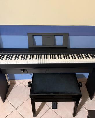 Pianoforte digitale Yamaha P-45 nero 88 tasti