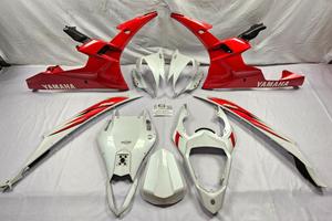 CARENA COMPLETA ORIGINALE ROSSO E BIANCO PER YAMAH