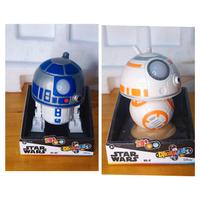 Star Ward Droidables R2-D2 e BB8 con luci e suonj