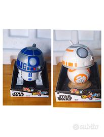 Star Ward Droidables R2-D2 e BB8 con luci e suonj