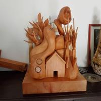 Scultura sacra in legno ( Maestro Codognotto )
