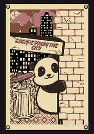 "Escape from the City" Poster