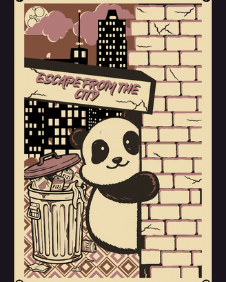 "Escape from the City" Poster