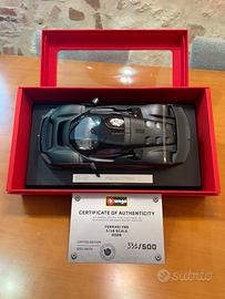 Modellino Ferrari F80 1:18 Matte black limited ed.