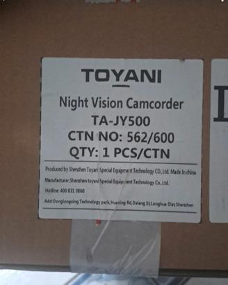 Videocamera  per visione notturna