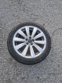 2 gomme e 4 cerchi in lega vw polo