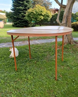 Tavolo da campeggio vintage anni 60