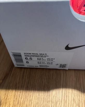 Chiodate zoom rival multi nike 39