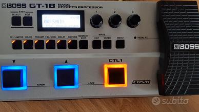Boss GT-1B Pedaliera Multieffetto per Basso