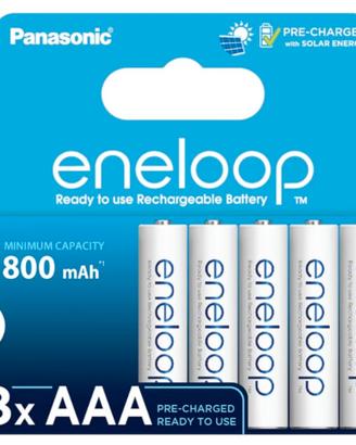 8 Batterie Ricaricabili Ministilo