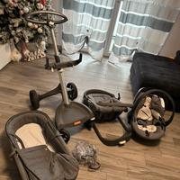Stokke Xplory grigia completa trio