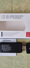 Modem Router 4G LTE USB Wi‑Fi nuovo