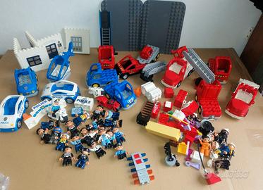 Lego Duplo Polizia City E Vigili Del Fuoco