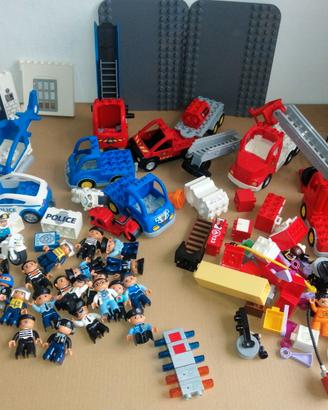 Lego Duplo Polizia City E Vigili Del Fuoco