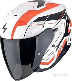 CASCO HELMET MOTO JET FIBRA 22.06 SCORPION EXO Z1