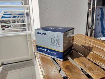 scatola originale Tokina 11 - 20 