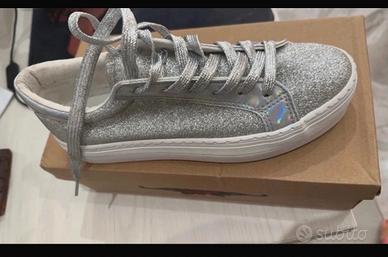 Sneakers donna glitter 38 platform