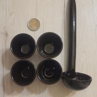 Set di bicchierini e mestolo per il sake