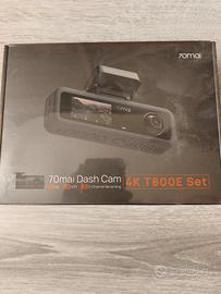 70mai Dash CAM 4K T800E SET videoregistratore 