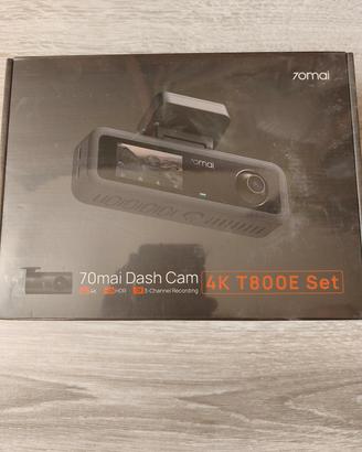 70mai Dash CAM 4K T800E SET videoregistratore 