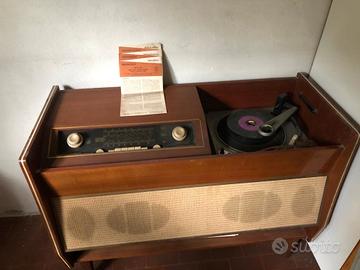 Mobile con radio e giradischi PHILIPS Vintage