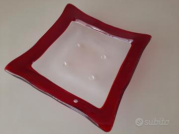 Centrotavola piatto vetro La Murrina