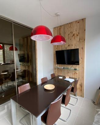 Tavolo Calligaris in cristallo