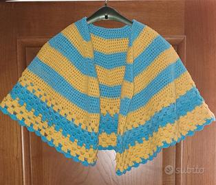 Scialle coprispalle multicolore 