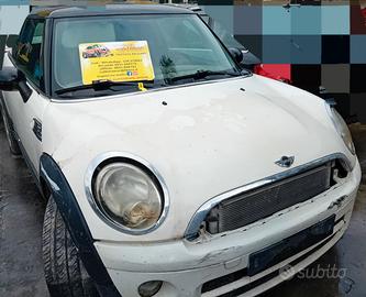 RICAMBI VARI MINI COOPER  ANNO 2008 CC 1.6 D.