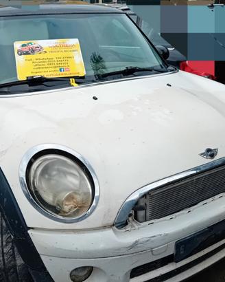 RICAMBI VARI MINI COOPER  ANNO 2008 CC 1.6 D.