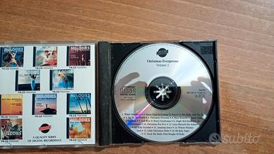 cd musica natale "Christmas Evergreens"