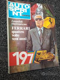 riviste Autosprint 76-77-78-78 + Ferrari