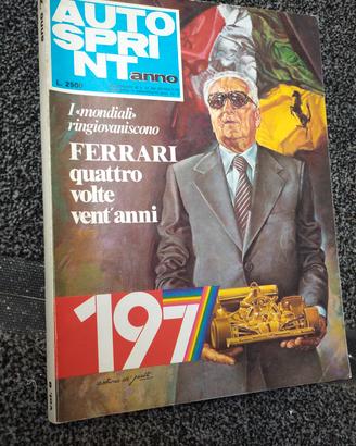 riviste Autosprint 76-77-78-78 + Ferrari