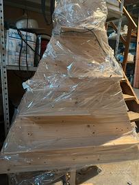 Albero di natale espositore con mensole