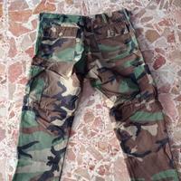 PANTALONI MIMETICI US ARMY RIPSTOP TG S