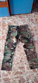 PANTALONI MIMETICI US ARMY RIPSTOP TG S