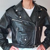 Chiodo vera pelle donna