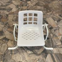 Sedia girevole per vasca - anziani o disabili