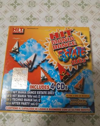  Cd Audio Hit Mania Dance Estate 2003